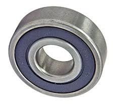 Deep Groove sealed Ball Bearing,6302-2RS 15X42X13MM chrome steel black color