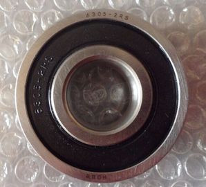 6305 Single Row Deep Groove Ball Bearing , 25X62X17MM , BLACK SEAL