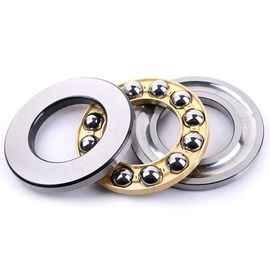 Chrome Steel 51110 Thrust Bearing / Steel Cage Single Thrust Ball Bearing