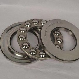 51312 Self Aligning Axial Ball Thrust Bearing For Machine 51100 Bearing Steel
