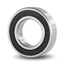 Chrome Steel Single Row Deep Groove Ball Bearing 7500 R/Min Limiting Speed